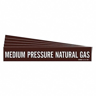 Pipe Marker Mid-Pressure Natural Gas PK5