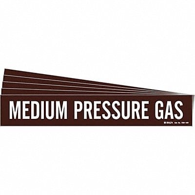 Pipe Marker Medium Pressure Gas PK5