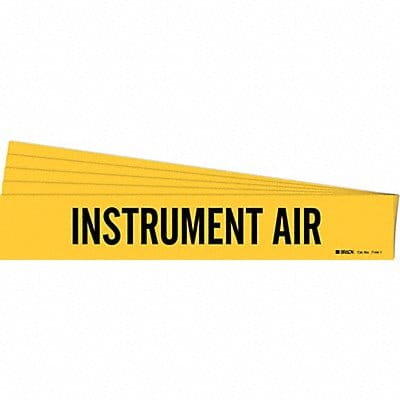 Pipe Marker Black Instrument Air PK5