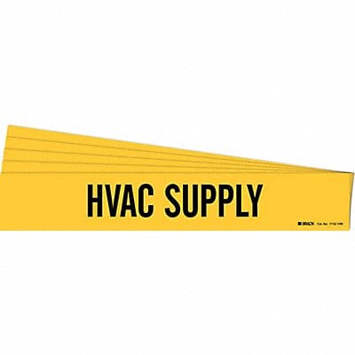 Pipe Marker Black HVAC Supply PK5