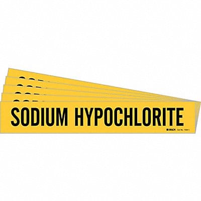 Pipe Marker Sodium Hypochlorite PK5