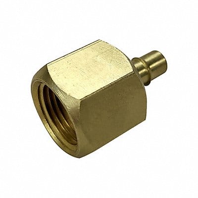 Mini Barb Fitting 31/32 Brass Beaded