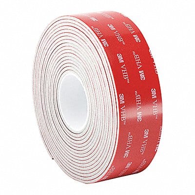 Double-Sided Foam Tape 5 yd L 2 W