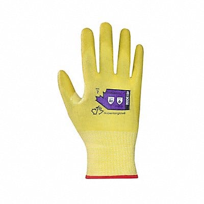 Work Gloves Nitrile M Yellow/Yellow PR