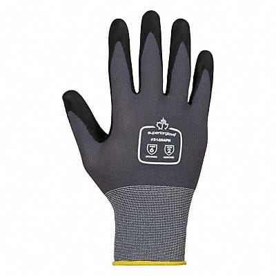 Work Gloves Nitrile 2XS Blk/Gray PR PK12