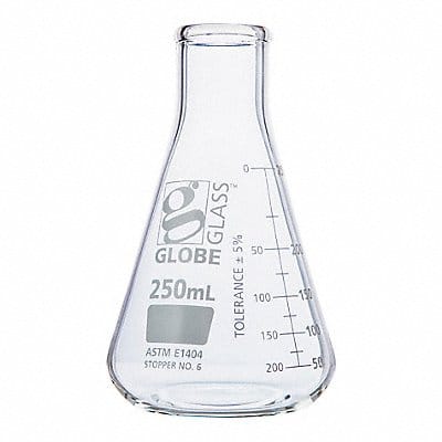 Erlenmeyer Flask 250 mL 136 mm H PK12