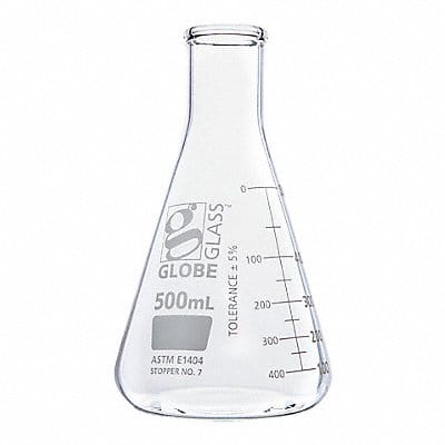 Erlenmeyer Flask 500 mL 178 mm H PK6