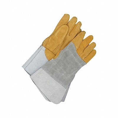 Welding Gloves Gray Yellow 2XL PR