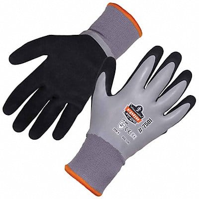 Thermal Coated Glove S Gray PR