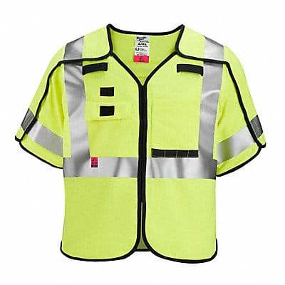 Safety Vest Polyester Yellow S/M