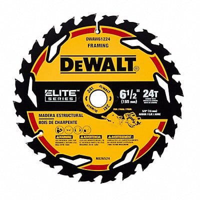 Circular Saw Blade 7 1/4 in 24 Teeth