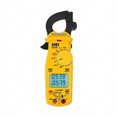 True-RMS Dual Display 600A Clamp Meter w