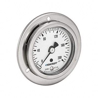 Panel Mount Pressure Gauge