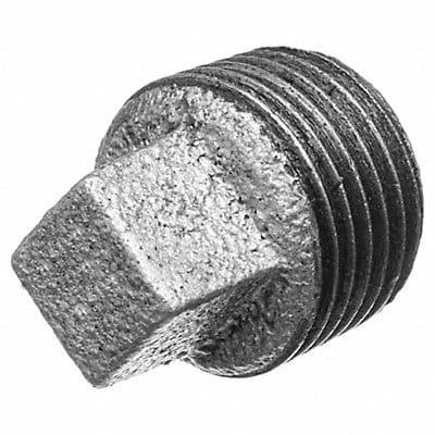 Pipe Fittings Plug 3/4 Iron