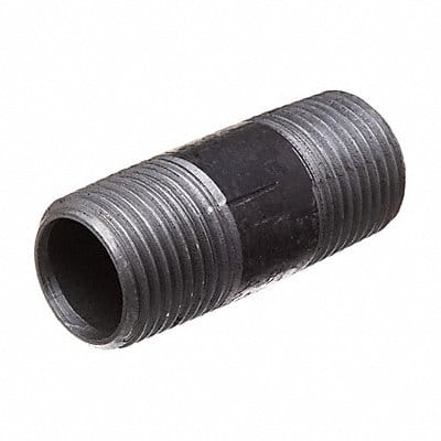 Black-Coated Steel Pipe Nipple