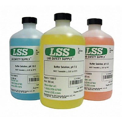 Red Buffer Solution pH 4.00 500mL Plastc