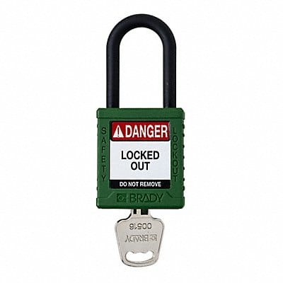 Padlock 6 Pins Green