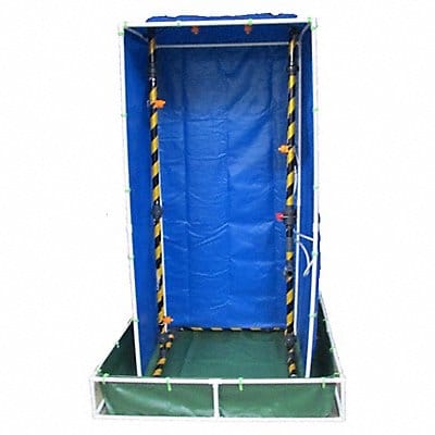 Decontamination Shower 7ft H 4ft L 4ft W