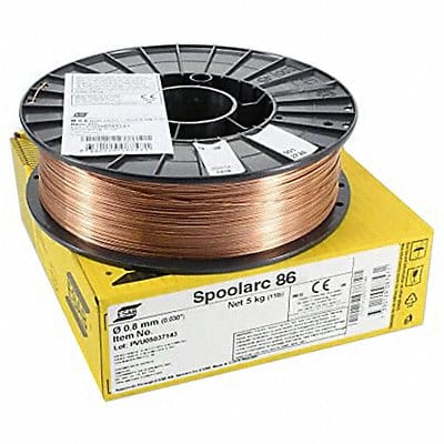 K4296 Spoolarc 86 86 035X44#SP copper-ctd wire