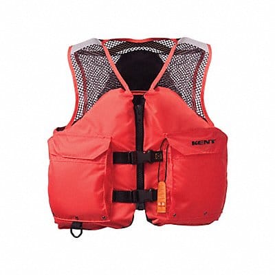 Life Jacket Orange Fabric L