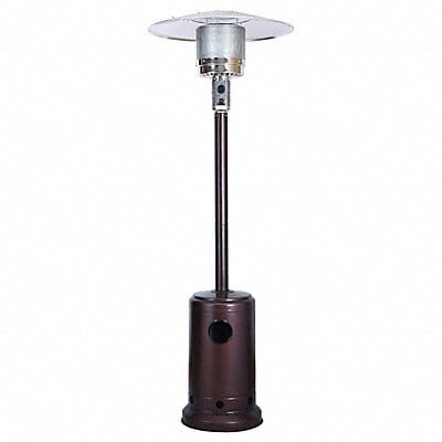 Bronze Patio Heater 20 lb Tank Cap.