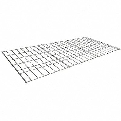 Flat Wire Decking Gray Steel 24 x48