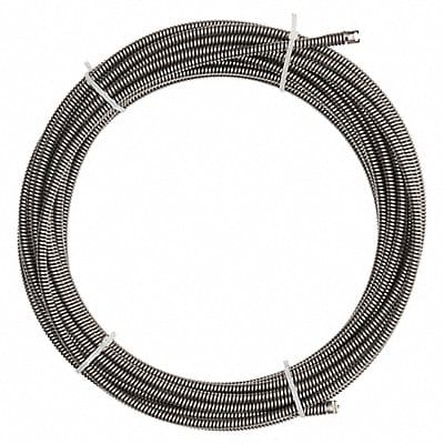 Drain Cleaning Cable 3/8 in Dia 75 ft L