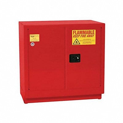 Flammables Safety Cabinet Red