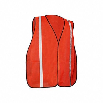 Back Stp Vest Unrated Orange/Red 2XL/3