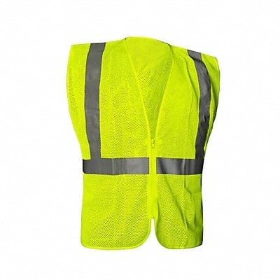 Class 2 Lime Zipper Mesh Non-Contras