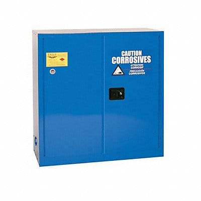 Corrosives Safety Cabinet Blue