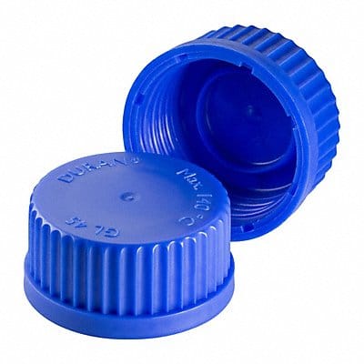 Cap 54 mm Dia Blue PK10