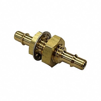 Mini Barb Fitting 1-19/32 Brass Beaded