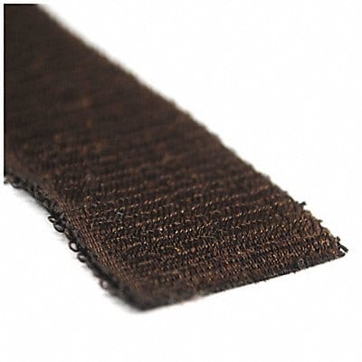 Hook-and-Loop Brown 1 in W 5 ft L