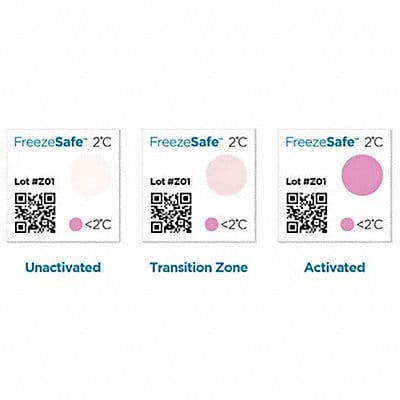 Freeze Indicator Label PK100