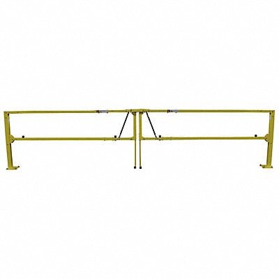 Dock Gate Manual 276 W Concrete Yellow