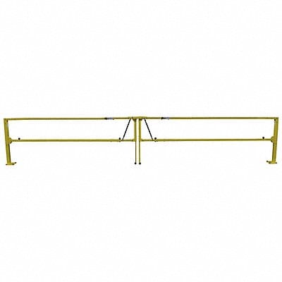 Dock Gate Manual 324 W Concrete Yellow