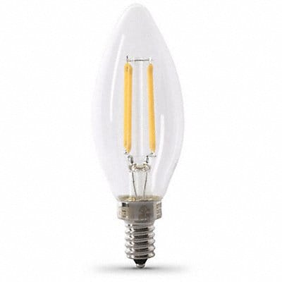 LED 3.3 W B10 Candelabra Screw (E12) PK6