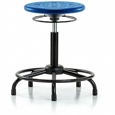 Polyurethane Stool 300 lb Cap. Blue