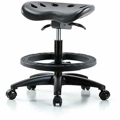 Tractor Stool 300 lb Cap. Black