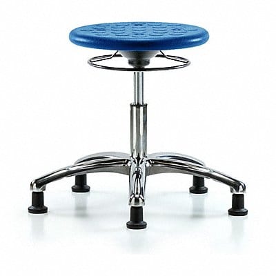 Polyurethane Stool 300 lb Cap. Blue