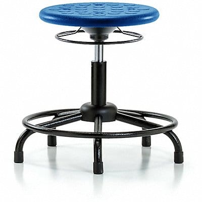 Polyurethane Stool 300 lb Cap. Blue