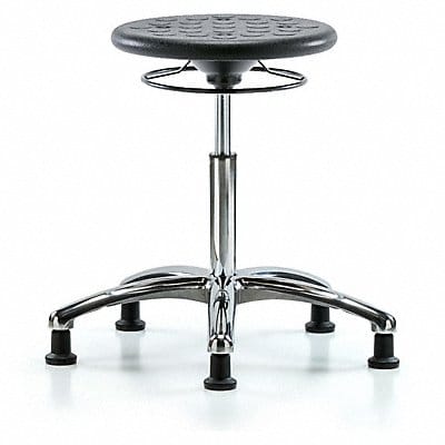 Polyurethane Stool 300 lb Cap. Black