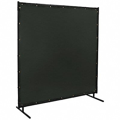 Welding Screens 6 ft H 6 ft W Black