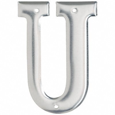 Letter Aluminum Roman 3 in H U PK10