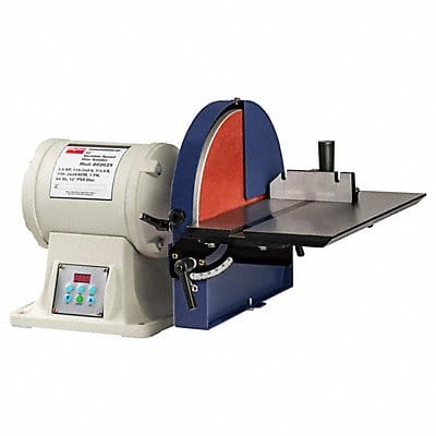 Variable Speed Disc Sander 115/240V 12