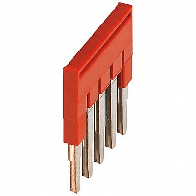 Plug-In Bridge Copper Plastic Red