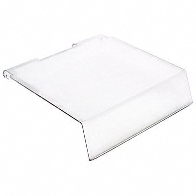 Lid Crystal Styrene 10 1/4 in L 10 in W