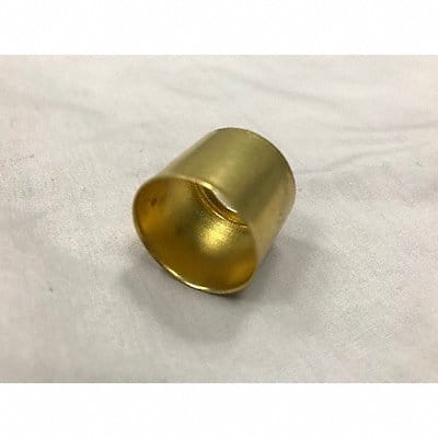 Crimp Hose Ferrule 0.718 L Brass PK25