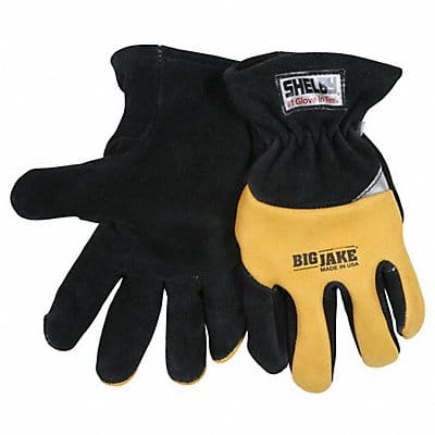 Firefighter Gloves Black/Yellow M PR